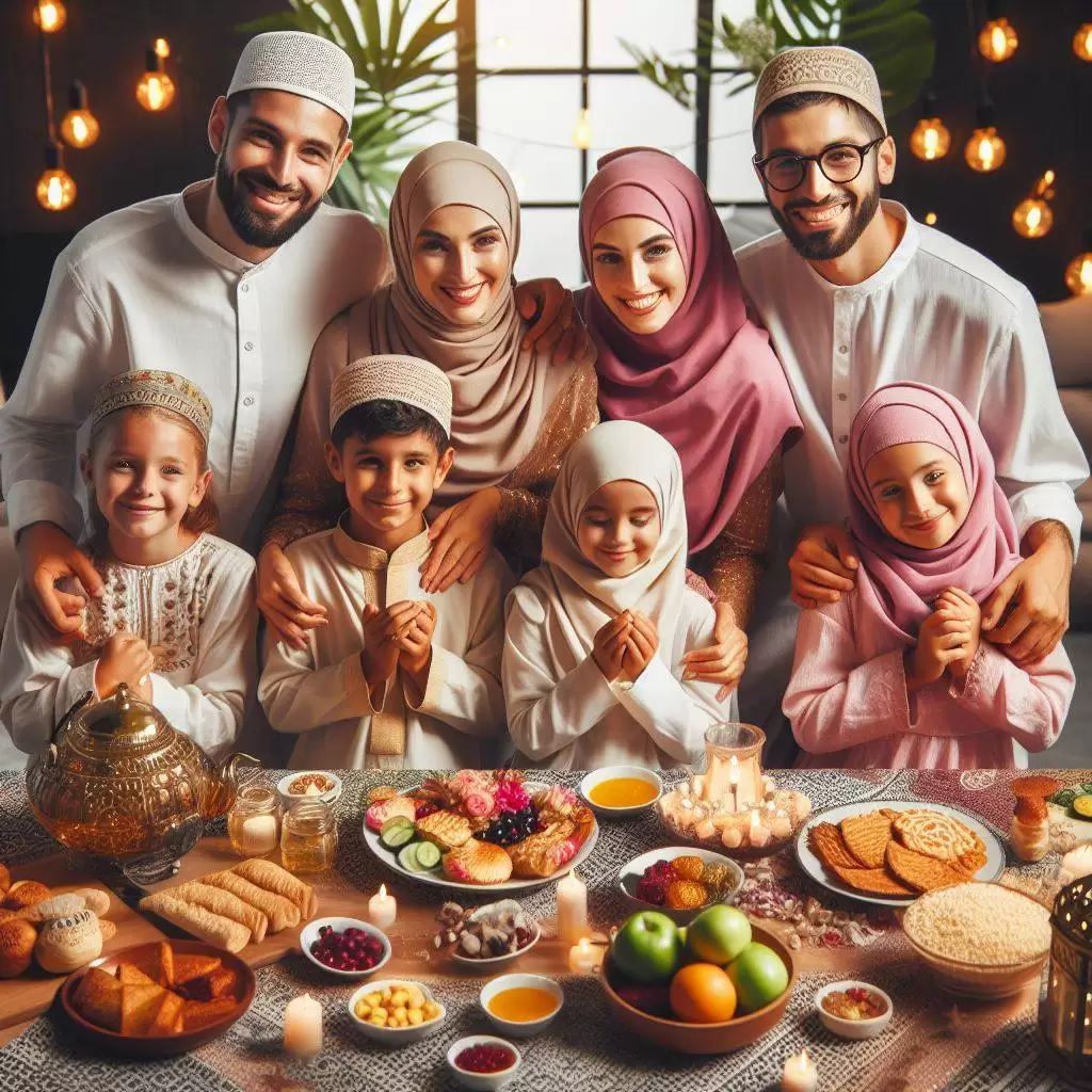 Eid al-Fitr with the family