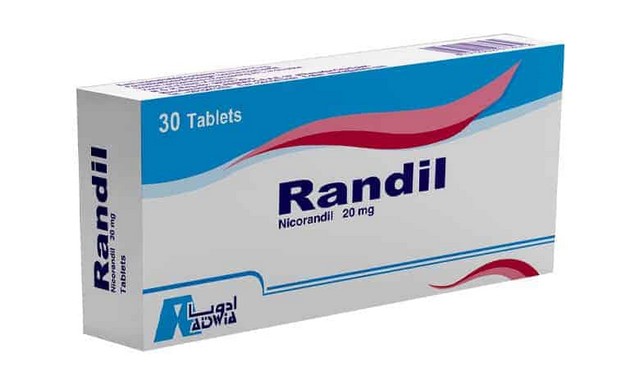 اقراص رانديل لعلاج الذبحة الصدرية