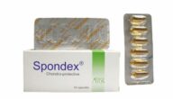 سبونديكس (Spondex) دواعي الاستعمال والجرعة