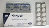 نورجيسيك (Norgesic) يستخدم لعلاج التشنج العضلي