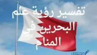 تفسير رؤية علم البحرين في المنام؛ دليل على الثروة