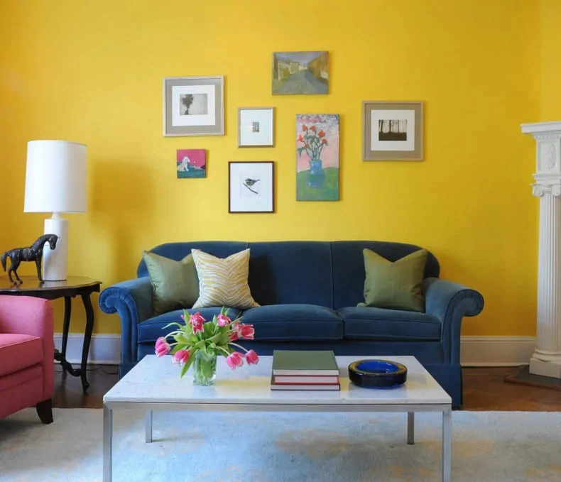 amusing living room designs lovely bright color ideas yellow