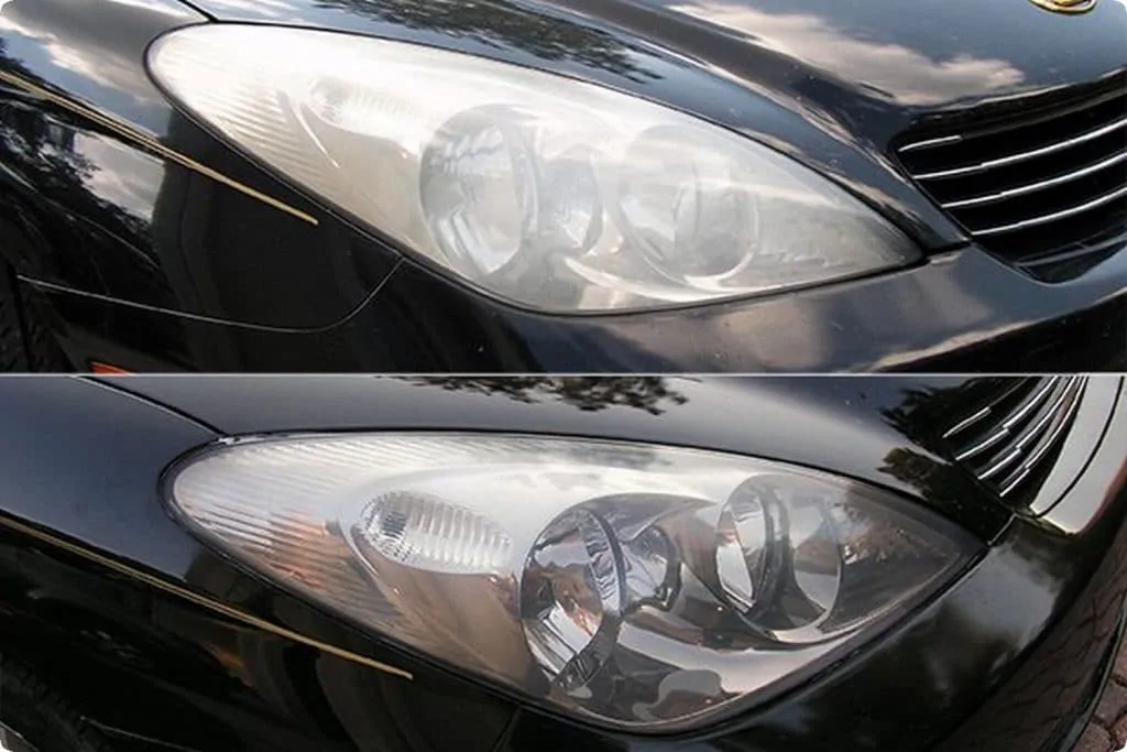بالصور تنظيف المصابيح الأمامية للسيارات