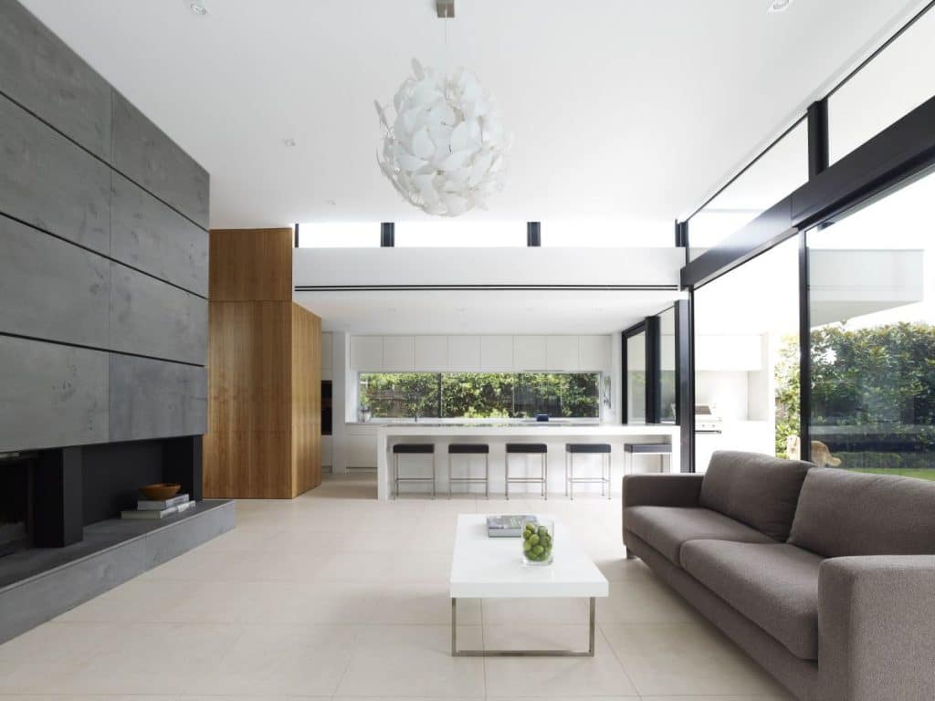 minimalist modern living room