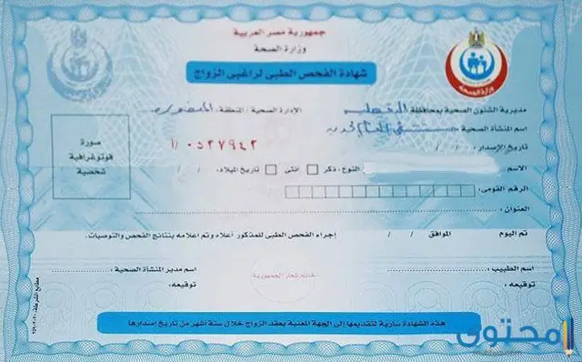 إجراءات استخراج شهادة صحية في مصر 2024