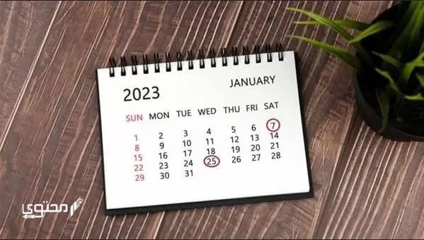 جميع أحداث شهر يناير 2023