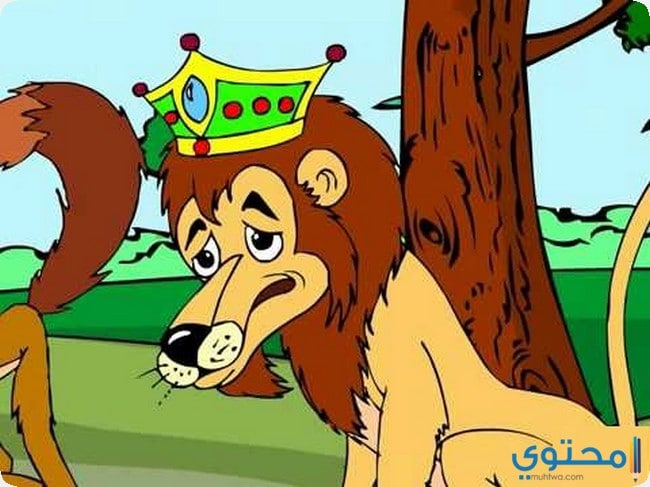 قصة الأسد ملك الغابة