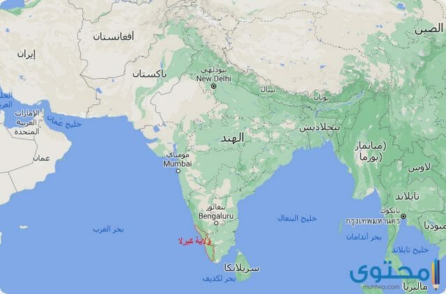 خريطة الهند