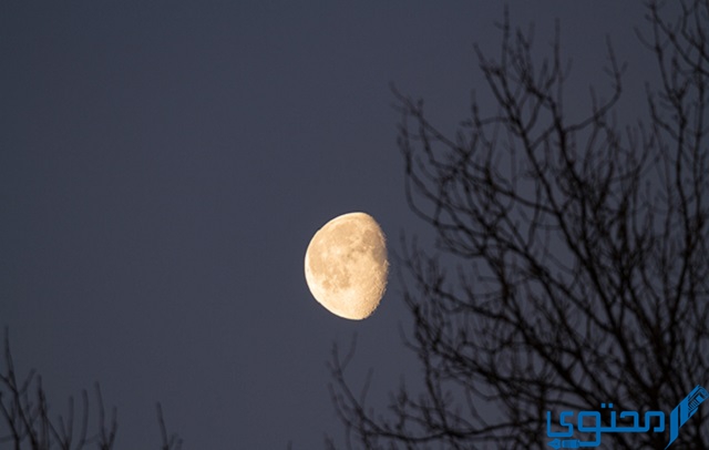 صور شكل القمر في ليلة القدر 1445