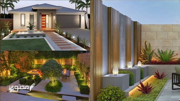 صور تصاميم حدائق منزلية جميلة 2024