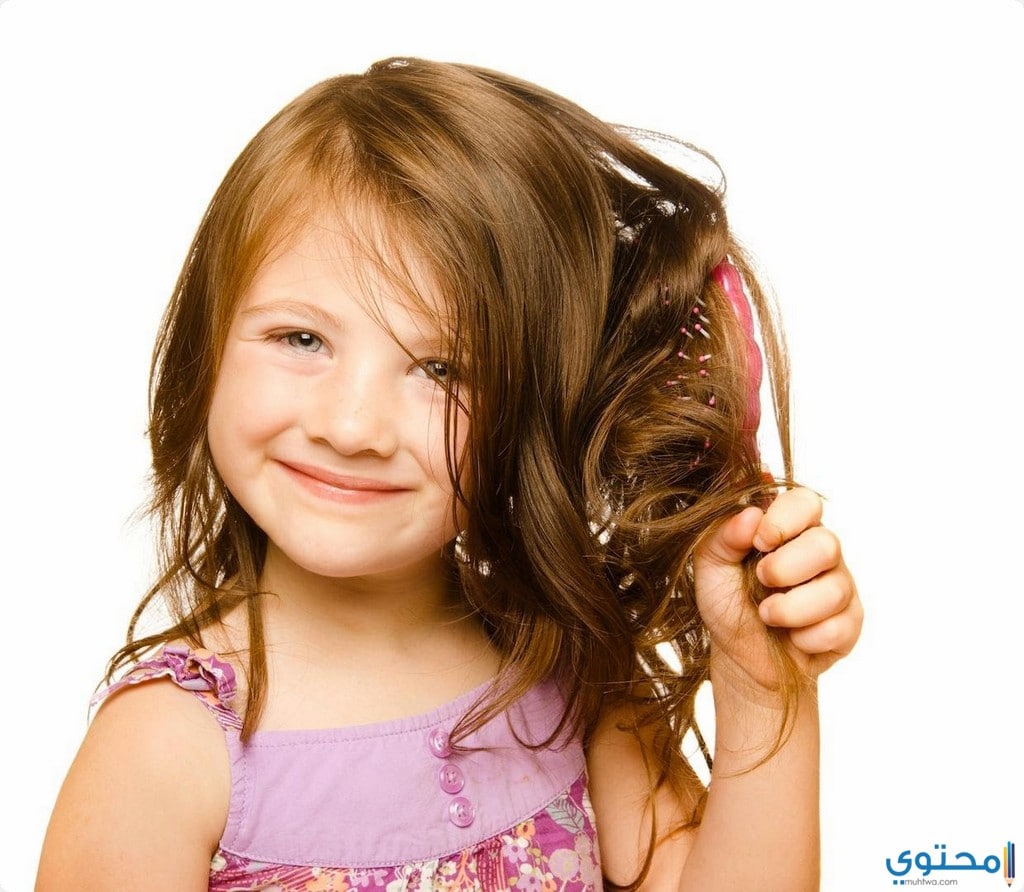 علاج الشعر عند الاطفال4