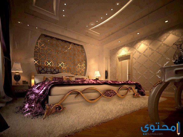 أحدث ديكورات غرف النوم للعرسان
