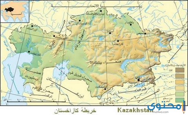 محافظات جمهورية كازاخستان