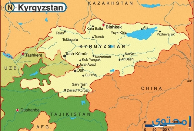 أسماء محافظات الجمهورية القرغيزية