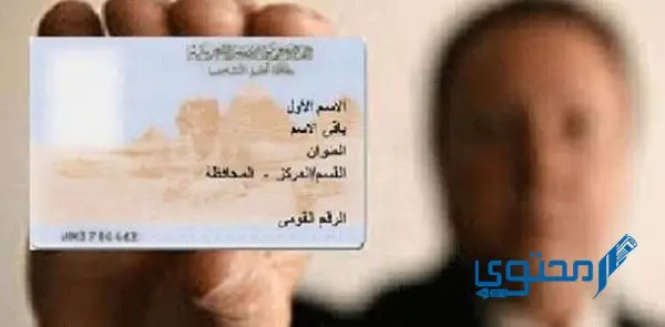 خطوات تجديد بطاقة الرقم القومي المنتهية في مصر